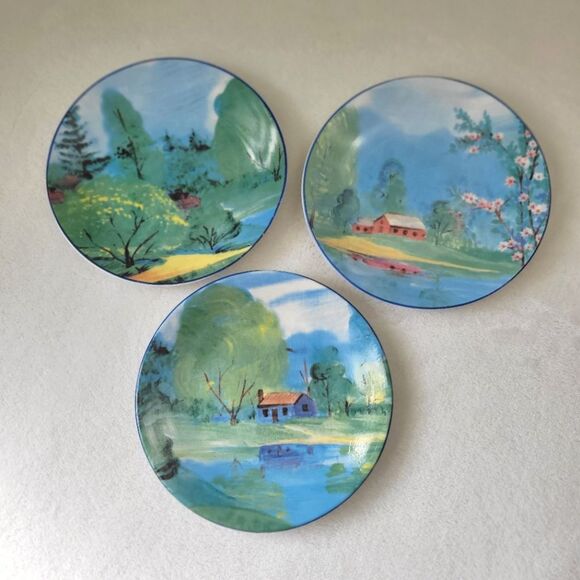 Decorative Plate Set (3) - Picture 1 of 6